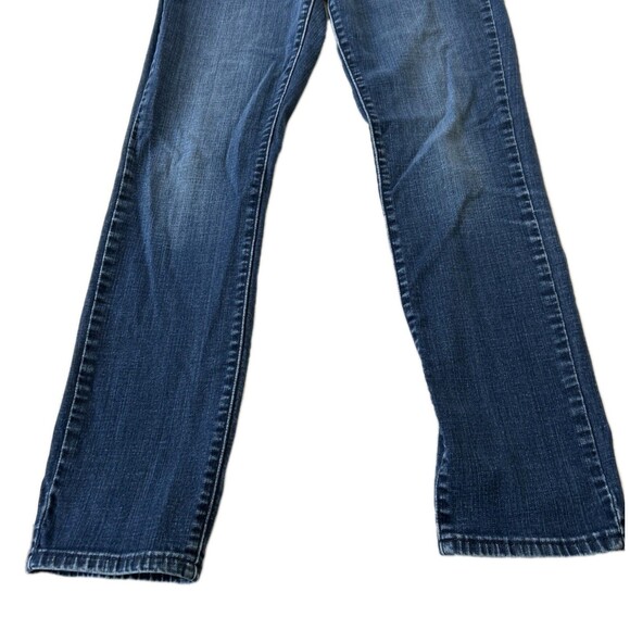 🔥🔥Levi's Mid Rise Straight Leg Jeans Women's 8 Medium Dark Wash W29 L32 - Picture 2 of 10